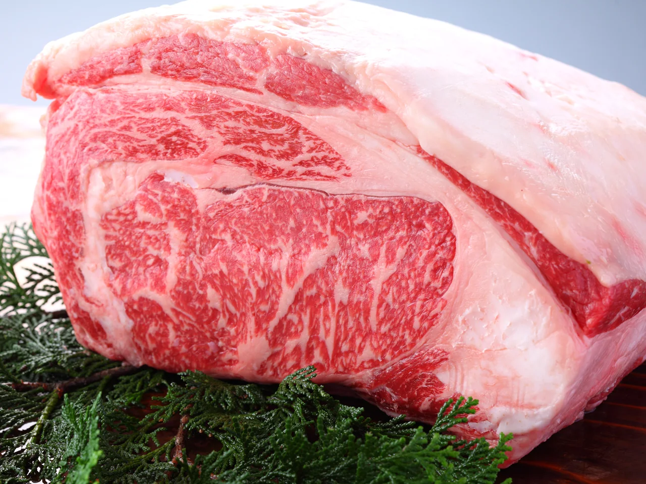 美しい霜降りの熊本県産牛肉